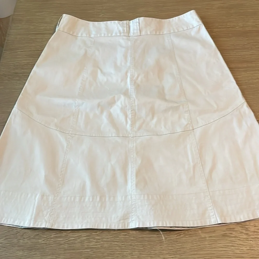 Bass size 12 mostly cotton  khaki skirt